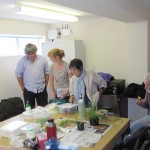 Sheltering from the rain - Glastonbury (GL)